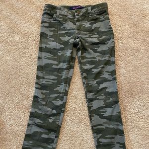 Girls army pants